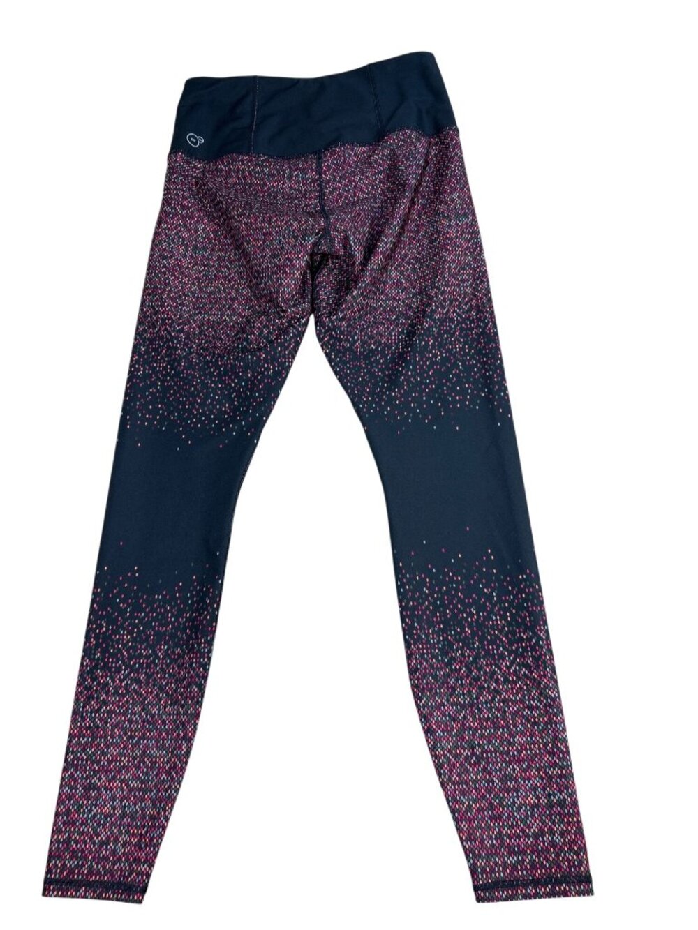 Puma Full-Length Leggings Women's Sz L Black Multicolor Activewear Yoga Stretch - Picture 6 of 7